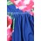 Blue Floral Maxi Dress for Kids
