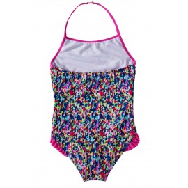 Colorful Ruffle Little Girls’ One Piece Swimsuit