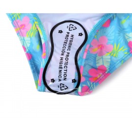 Lovely Ruffle Floral Girls’ One Piece Swimsuit