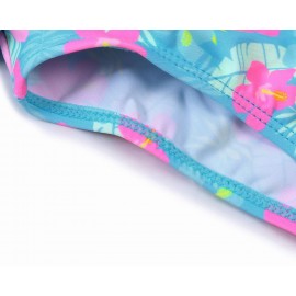 Lovely Ruffle Floral Girls’ One Piece Swimsuit