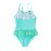Blue Ruffles One Piece Swimsuit for Girls