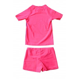 Girls Beach Day Comfortable Shirt and Short Set