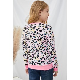 Mommy and Me Pastel Leopard Top