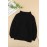 Black Turtleneck Knitted Girls Sweater